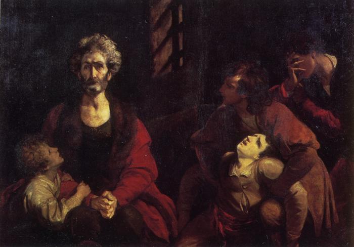 Sir Joshua Reynolds Ugolino and His Children Germany oil painting art